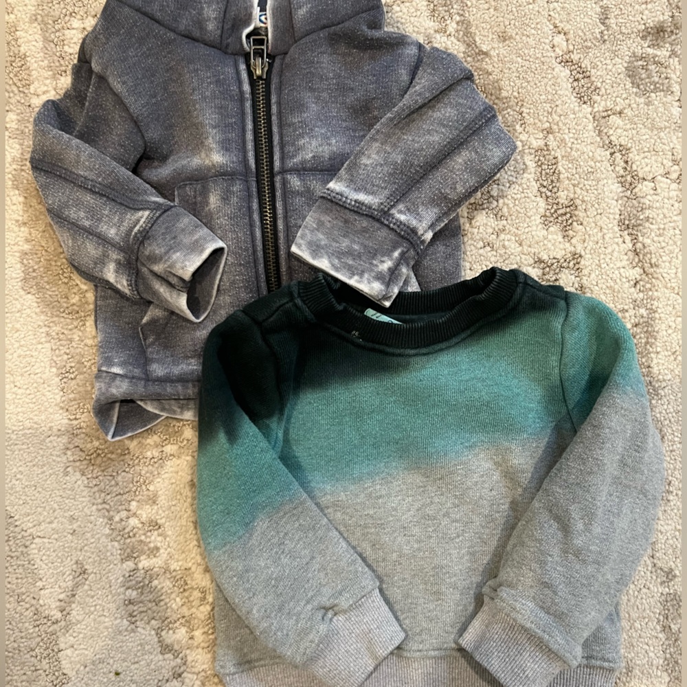 Bundle of 2- Sovereign Code Sweatshirts - 12 months like new!